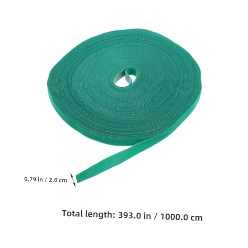 LIFKOME 園芸用グリーンテープ 巻 軽量再利用可能植物固定バンド ガーデニング植物支柱向け 多用途クライミングサポート ガーデンバインデ