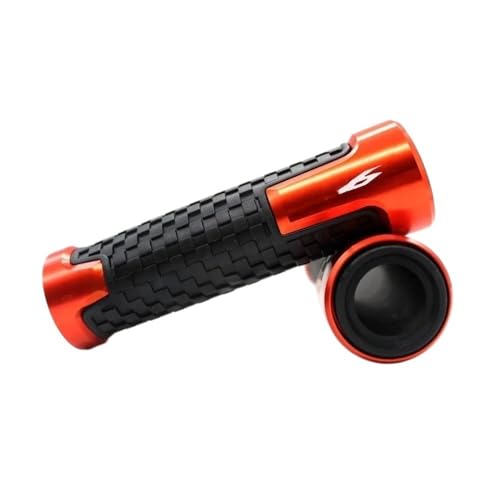 Poignée moto guidon anti-dérapante 22mm avec embouts pour R6