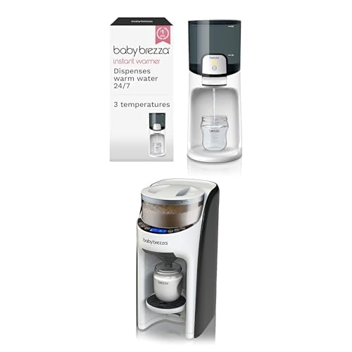 Bundle of Baby Brezza Instant Water Warmer, Bottle Maker + Formula Pro Advanced Formula Dispenser Machine