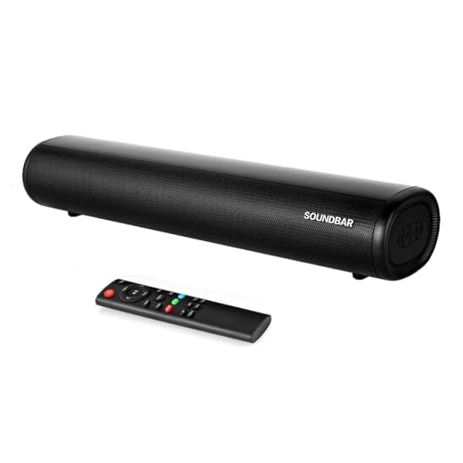 Barra de Sonido TV 50CM,Inalámbrico 5.0 Bluetooth Altavoces 3D Stereo TV Mini Soundbar Envolvente con Subwoofer Incorporado,Barras de Sonido para Control Remoto,TV,PC,Opt,HDMI,Coax,AUX,RCA