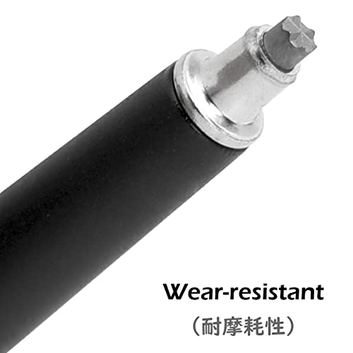 Triwonder Rubber Trekking Poles Tips Protectors Hiking Pole Replacement Flexible Walk Tip For Hiking Sticks Walking Poles (E - Black - 4) #TOP2