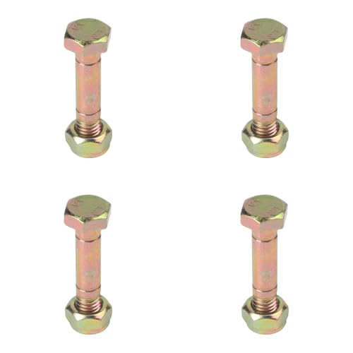 Auratrove Set di perni e dadi di taglio compatibili con ariens spazzaneve 52100100 PRO 26 28 32 66 pollici Kit di parti di ricambio in metallo