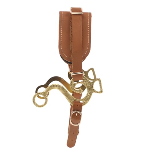 UKCOCO - UKCOCO Bride réglable pour cheval - Têtière sans mors rembourrée en PU souple - Équipement équestre pour l'entraînement, l'équitation et le saut d'obstacles