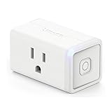 Kasa Smart Plug Mini, Smart Home Wi-Fi Outlet Works with Alexa & Google Home, Wi-Fi Simple Setup, No Hub Required – A Certified for Humans Device (HS105)