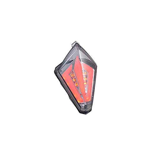 Feu arriere moto yzf r1 et tmax resout le manque de visibilite led