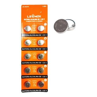 Bateria Alcalina 1,55V LR1130 – Desempenho Duradouro para Seus Dispositivos
