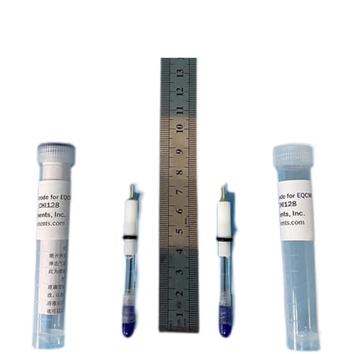sujeniir Electrochemical Quartz Crystal Microbalance Ag/AgCl Reference Electrode for EQCM Cell Silver Chloride Electrode