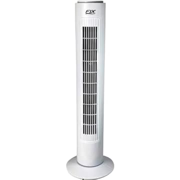 Circulador de Ar Silencioso Ventilador Torre Coluna Giratória 3 Velocidades (110, Volts)