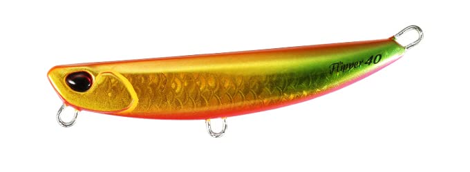 Duo #GYA0586 Beachwalker Flipper, 1.4 oz (40 g), UV Horita Emerald