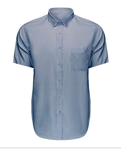 Camisa Social Manga Curta Microleve Não Amassa