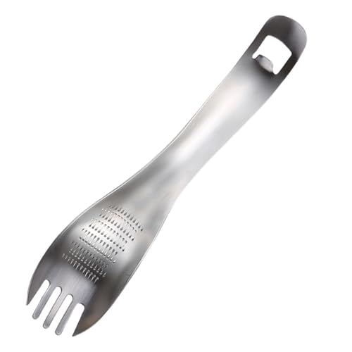 Maciun Moulin à ail | Râpe en acier inoxydable - Cuillère de cuisine - Passoire - Écumoire - Gadgets de cuisine - Presse à pommes de terre pour la maison et le travail