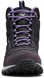 Columbia Women's Firecamp Boot, Black/Plum Purple, 9 | Image 2