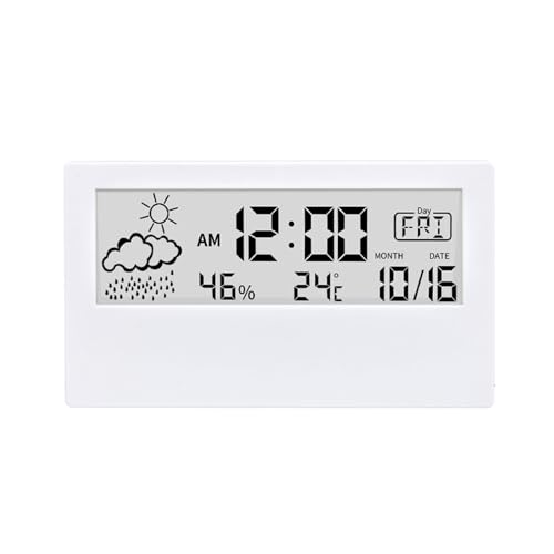 Limtula Reloj Despertador Digital Control Voz Voz Nocturna Música Electrónico Reloj Led Dessepertadores