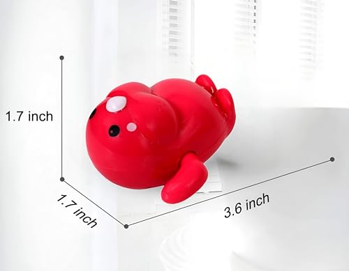 Image of COSMOBABY Premium (Duck & Walrus Combo) Bath Toys, Cute Swimming Bath Toys for Toddlers 1-3, Floating Wind Up Toys for 1-5 Year Old Boy Girl, New Born Baby Bathtub Water Toys, Proudly Made in India
