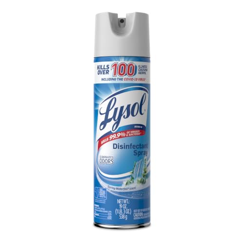 Lysol Disinfectant Spray, Household Cleaning...