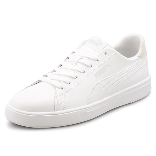 PUMA Mens Serve Pro Lite Lace Up Sneakers Shoes Casual - White2