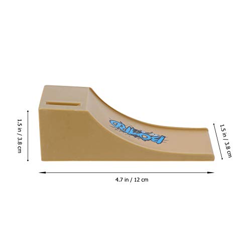 FAVOMOTO Conjunto 1 18Pcs Mini Brinquedos Dedo Definir Pequeno Parque de Bicicleta Brinquedo Rampa F