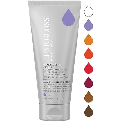 ECRU New York LUXE GLOSS Hair Gloss for Enhanced Color and Glass-Like Shine, Ice Cover