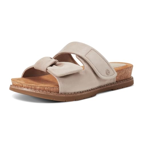 Rockport Womens Zova Taupe Suede 7.5 Medium