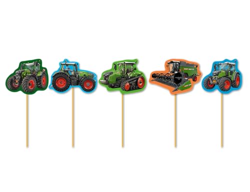 10 Muffin-Picker * FENDT TRAKTOR * als Deko für Kinderparty und Kindergeburtstag | Trecker Bauernhof Farm Landwirtschaft Muffindekoration Cake-Topper Kinder Geburtstag Party 10 Muffin-Picker * FENDT TRAKTOR * als Deko für Kinderparty und Kindergeburtstag | Trecker Bauernhof Farm Landwirtschaft Muffindekoration Cake-Topper Kinder Geburtstag Party