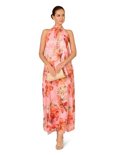 Image of Adrianna Papell Halter Trapeze Gown