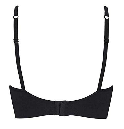 DKNY Ladies’ Seamless Bralette 2-PACK (Black/Grey) (Small)4