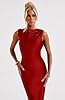 Memoriesea Women's Satin Elegant Sleeveless High N... #2