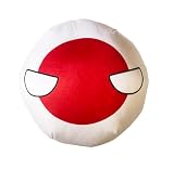 8-Inch Countryball Plushie – Japan Collectible Soft Stuffed Ball Gift for Fans & Plush Collectors (8.Japan)