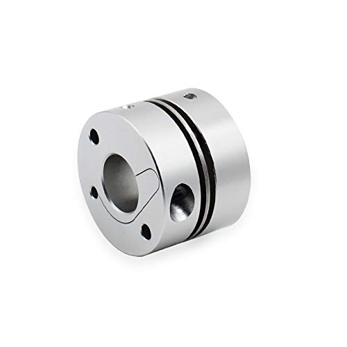 SUOFEILAIMU-PHONE CASE Metal Coupler D20L17 Disc Shaft Coupling for Servo Step Motor Joint Inner Diaphragm Couplers (Inner Diameter : LN1 B D20L17 6mm)