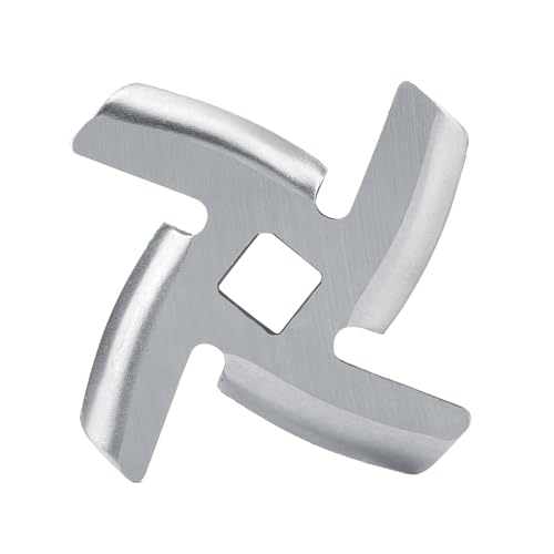 KooingTech Edelstahl Fleischwolf Messer, Fleischwolf Ersatzteile, Kutterhilfsmittel Teile für Fleischmüller, 46mm KooingTech Edelstahl Fleischwolf Messer, Fleischwolf Ersatzteile, Kutterhilfsmittel Teile für Fleischmüller, 46mm