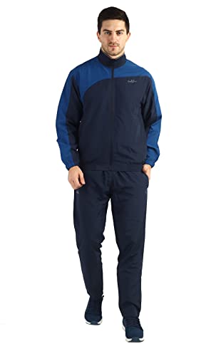 Image of Men's Polyester Regular Winter Zipper Sports Gym Track Suit Set