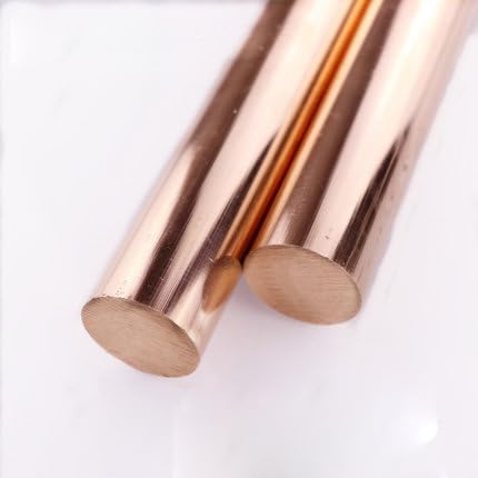 1pcs 450mm long diameter 5.5mm/6mm/6.5mm/7mm/7.5mm/8mm/8.5mm/9mm/9.5mm/10mm copper rod thin round bar cuprum solid stick - (Length: 8mmx450mm)