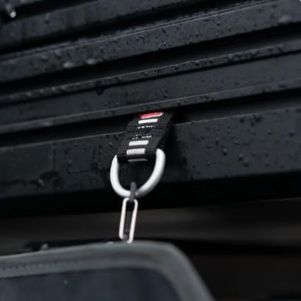 Rapid T-Slot Loop, 4-Pack- Heavy Duty roof Rack tie- Down Anchors for roof top Tents, Truck Bed Rails, and Overland Gear