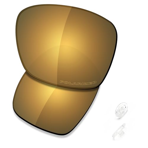 Image of SAUCER Premium Replacement Lenses & Nosepads for Oakley Plaintiff Squared OO4063 Sunglasses