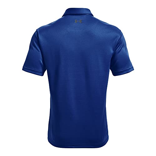 Image of Under Armour Men's Polyester Solid Tech Polo | T-Shirt | 1290140-001
