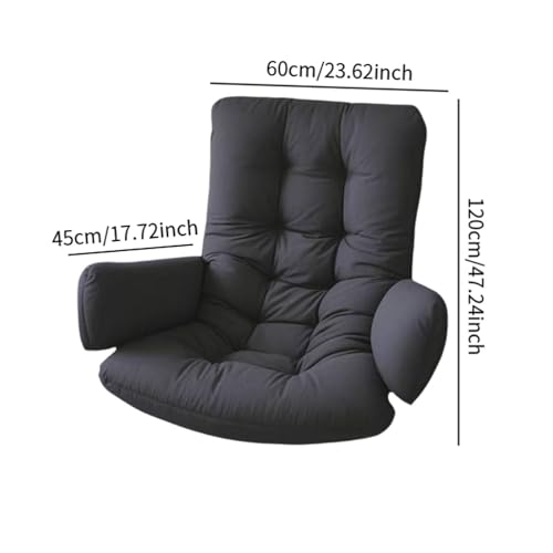 Coussin pour fauteuil suspendu en forme d'œuf pour cocooning sur terrasse