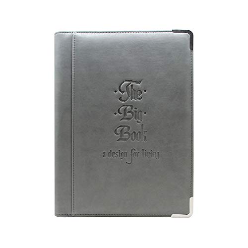 Boshiho - Funda de piel sintética para libro de Biblia, color Gray 2