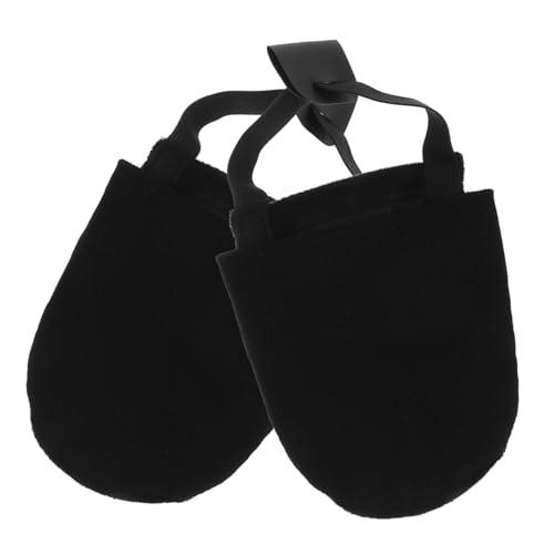 WOONEKY 1 Pair Bowling Shoe Sliders with Cloth Material Efficient and Space Saving Slipping Mat Flexible and Easy to Use Covers for Men Women