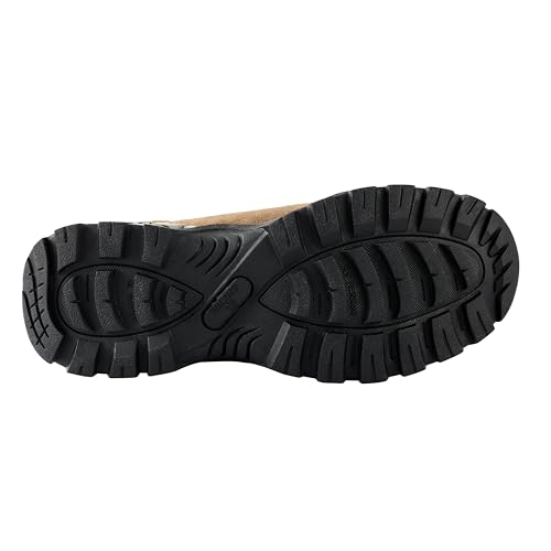 Men's Waterproof Military Tactical Work Boots with Steel Shank, 8" Insulated Anti-slip Hunting Boots4