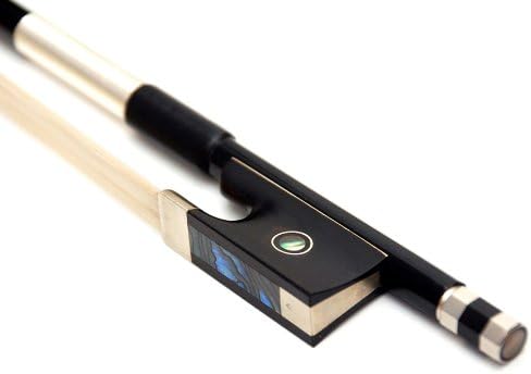 Violins4you Violin Bow New Superior Carbon Fibre Half Size 1/2