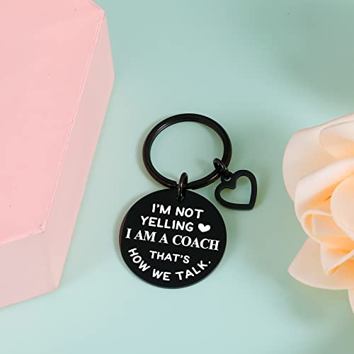 Coach Thank You Gifts Football Soccer Volleyball Coach Gifts For Men Women Team Chear Present Sports Match Cheer Keychain For Softball Baseball Tennis Hockey Coach Retirement Going Away Gift Christmas #TOP3