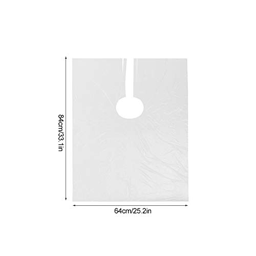 Capa desechable para cortar cabello 100 unidades miniatura 7