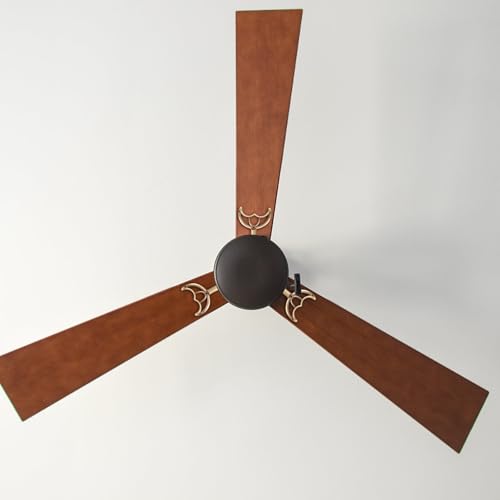 Support ventilateur de plafond en alliage de zinc or kit de 5 pieces de rechange