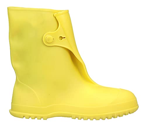 Tingley Workbrutes 35123 Waterproof PVC 10-Inch Height Overshoe, Medium, Yellow