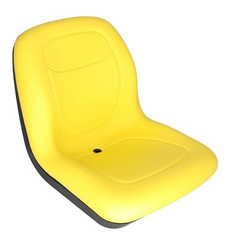 Bucket Seat Vinyl Yellow fits John Deere 655 755 855 955 4200 4210 4300 4310 4400 4410 4500 4510 4600 4610 4700 4710 5105 5205 655 890 856 AT315073 RE72933 fits Caterpillar GG420-33358 fits Komatsu