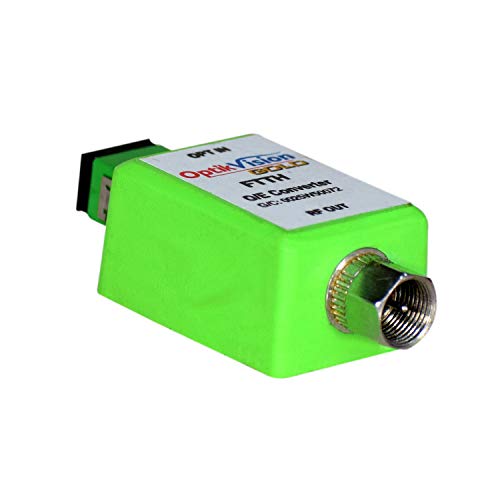 Optik vision gold FTTH 1 Way { Male pin } Powerless Node Optical Receiver Fiber