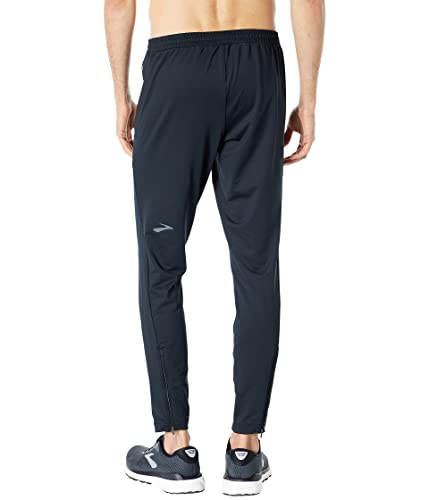 Brooks Mens Spartan Pants Black Lg 30 #TOP1