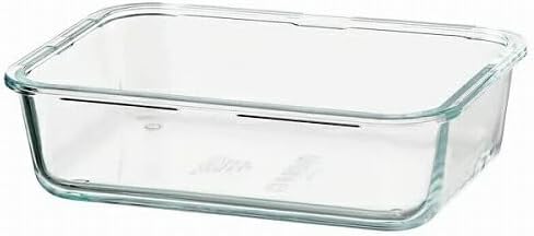 IKEA - IKEA 365+ Food Container, rectangular/glass 1.0 L
