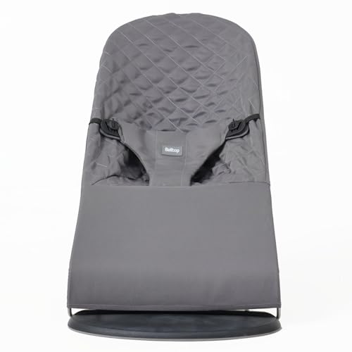 Beltop by Cover kompatybilny z Babyjorn Bouncer: Balance & Bliss - hipoalergiczne siedzisko z tkaniny poliestrowej - szare