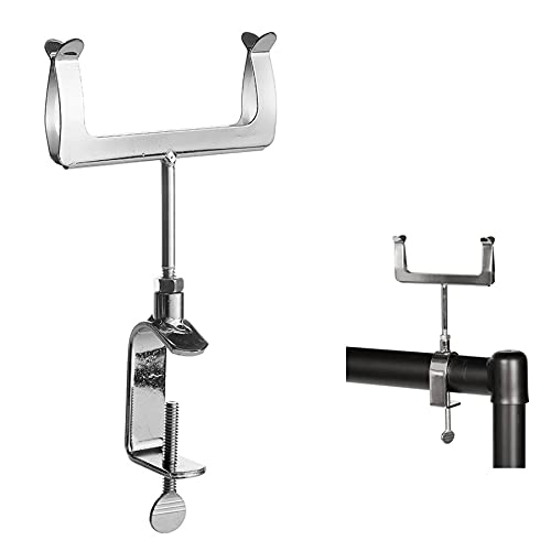MSF New CHROME DISPLAY PRICE TICKET CARD HOLDER FOR CLOTHES RAIL IN 5 STYLE CLAMP ON/Screw/Push in/Square Screw in/Oval CLAMP (G-Clamp)